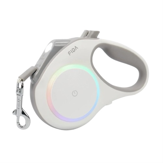 Flexibelt hundkoppel med LED